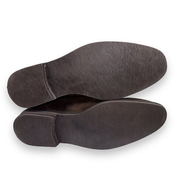 J.D. Fisk Classic Leather Wingtip Casual Oxfords Brown Men's 12M - Picture 8 of 12